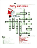 Christmas Crossword 2