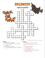 Halloween Crossword