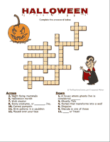 Halloween Crossword 1
