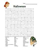 Halloween Word Search 3