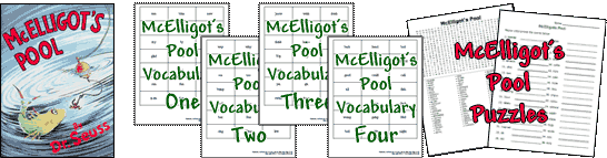 McElligot's Pool Activity and Lesson Plan page