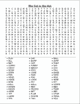 The Cat in the Hat Word Search