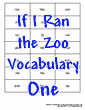 If I Ran the Zoo vocab 1