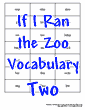 If I Ran the Zoo vocab 2