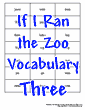 If I Ran the Zoo vocab 3
