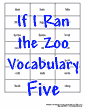If I Ran the Zoo vocab 5