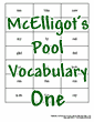 McElligot's Pool Vocab 1