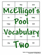 McElligot's Pool Vocab 2