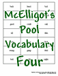 McElligot's Pool Vocab 4