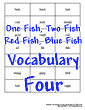 One Fish, Two Fish, Red Fish, Blue Fish Vocab 4